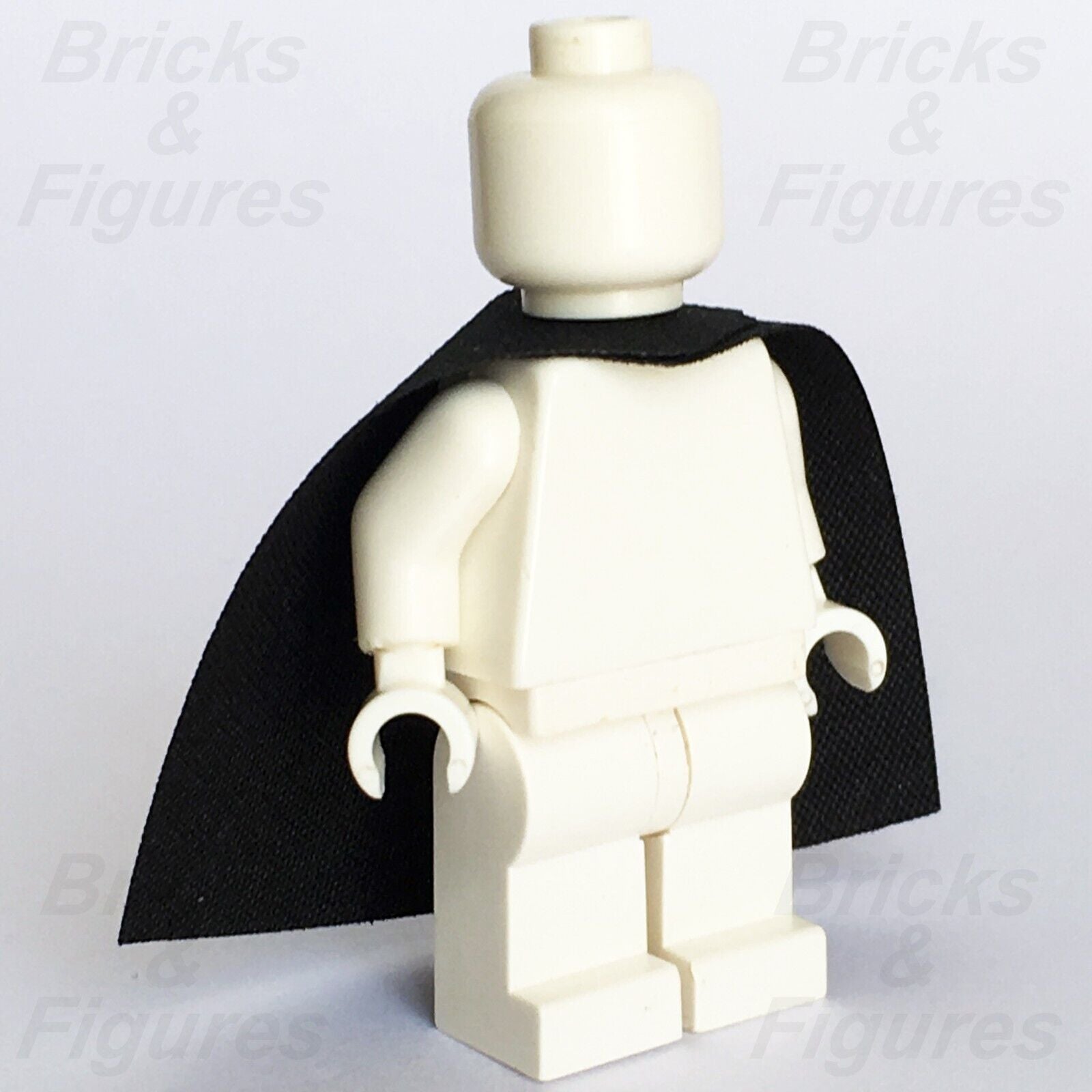 LEGO Black Minifigure Cape Cloth Traditional Starched Fabric Body Wear Part 522 - Bricks & Figures