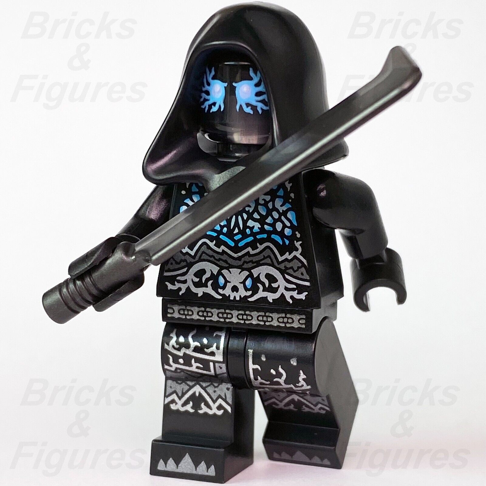 LEGO Hidden Side Shadow-Walker Minifigure w/ Hood The Maw Old Souls 70436 hs071 1