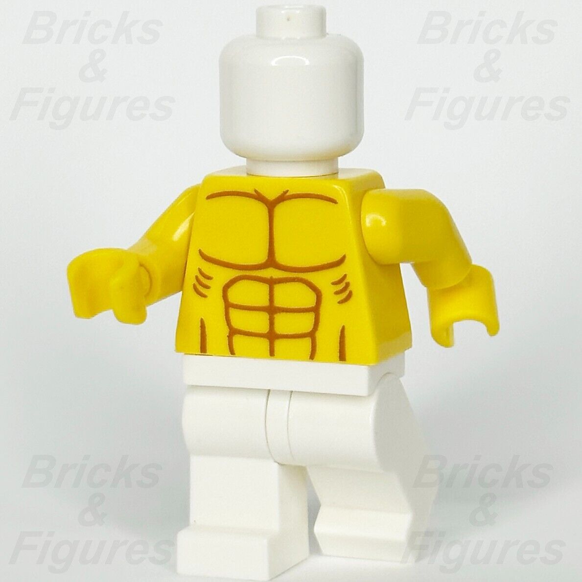 LEGO Bare Chest with Muscles Body Torso Minifigure Part 973pb1095c01 8831 2