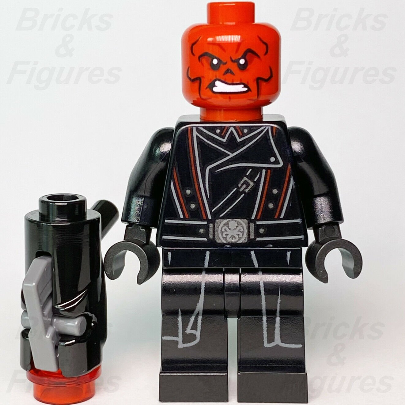 Lego red clearance skull minifigure