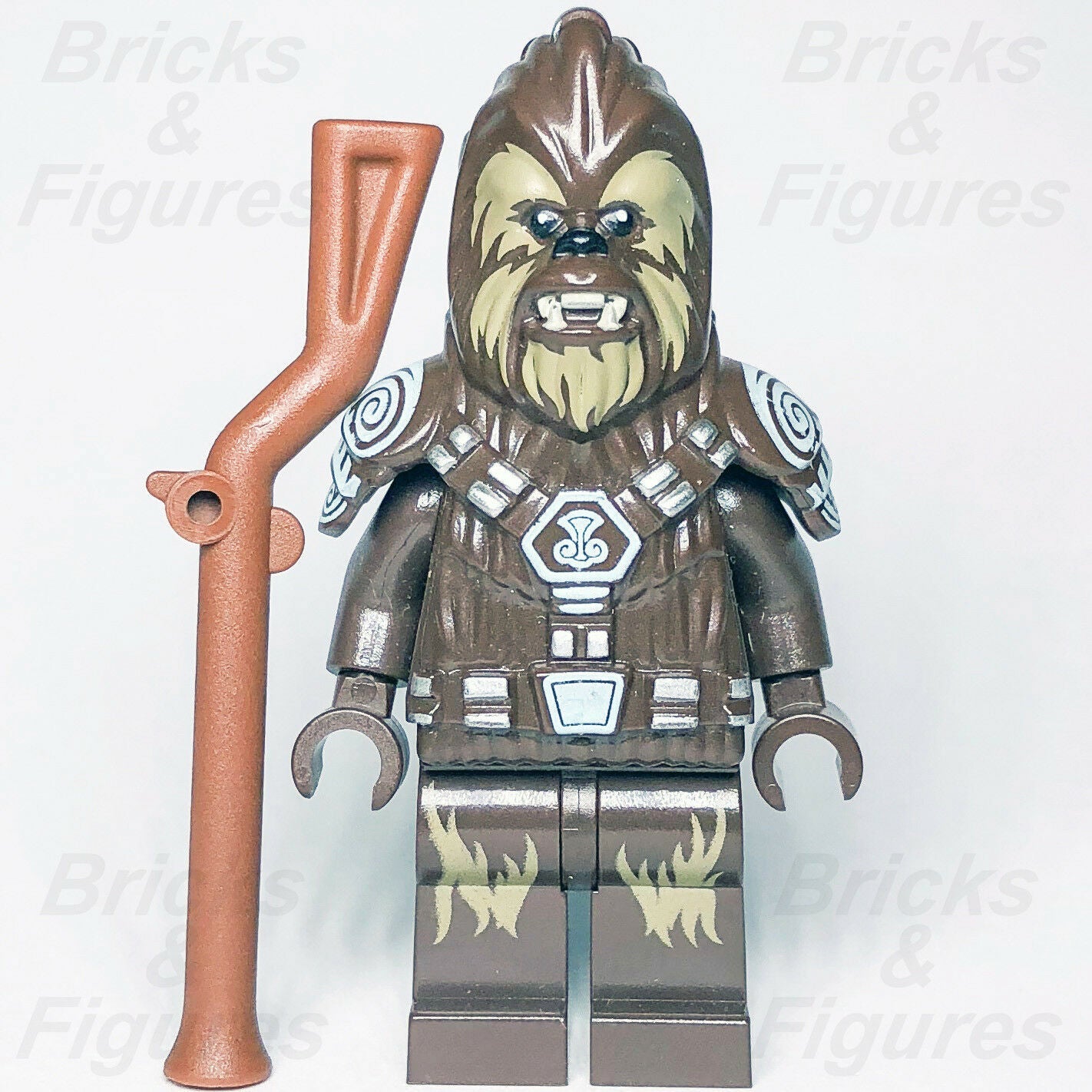 New Star Wars LEGO Chief Tarfful Wookiee Warrior Rebels Leader Minifigure 75043 - Bricks & Figures