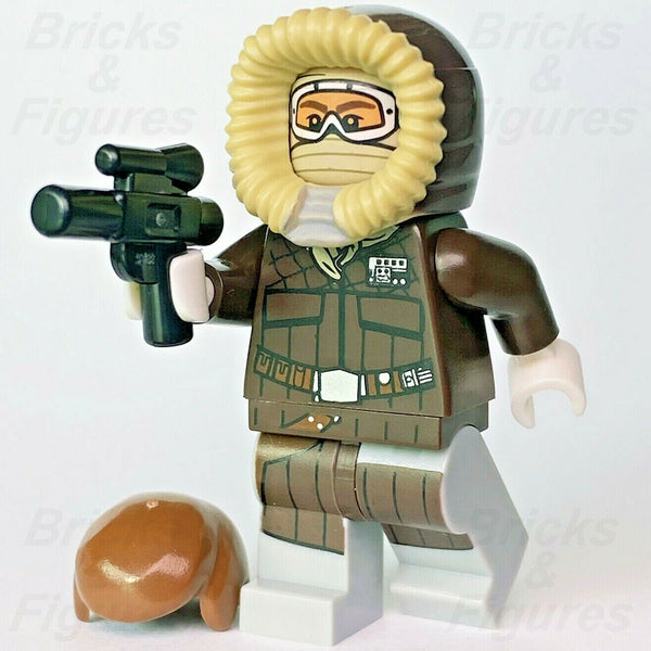 Star Wars LEGO Han Solo Rebel Hoth Snow Goggles Outfit Minifigure 5001621  TESB