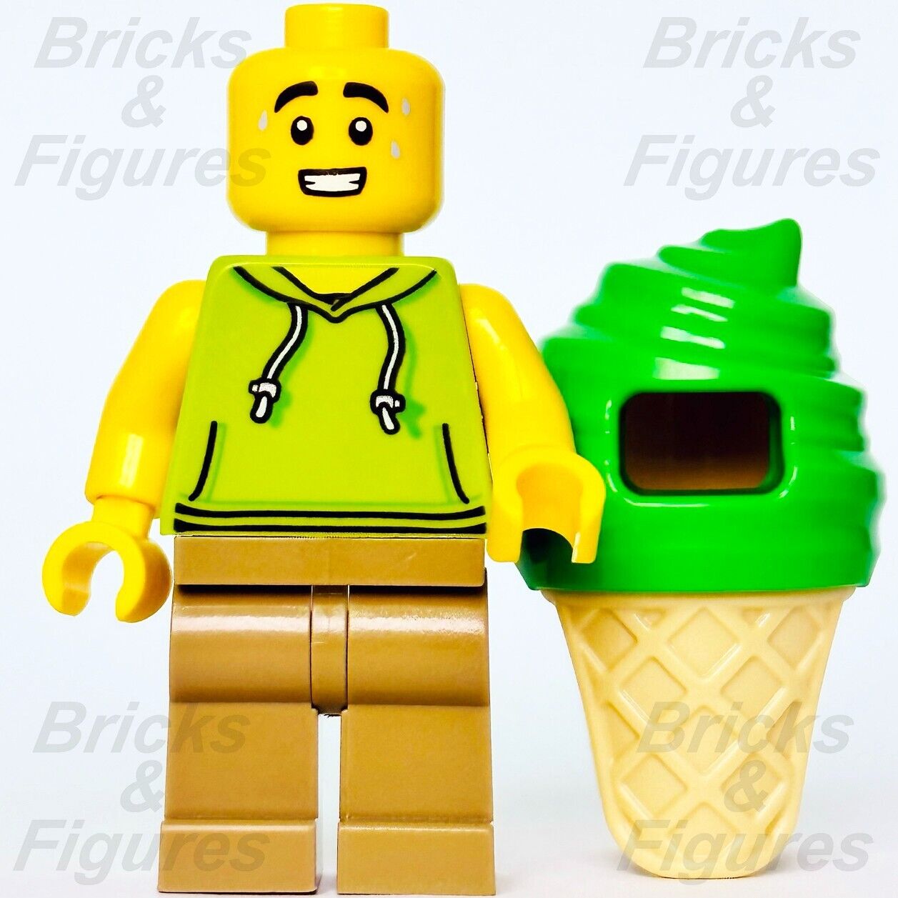 Town City LEGO Ice Cream Vendor Recreation Minifigure 60328 cty1389 Costume New